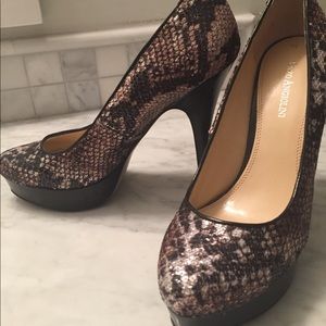 Snakeskin Heels